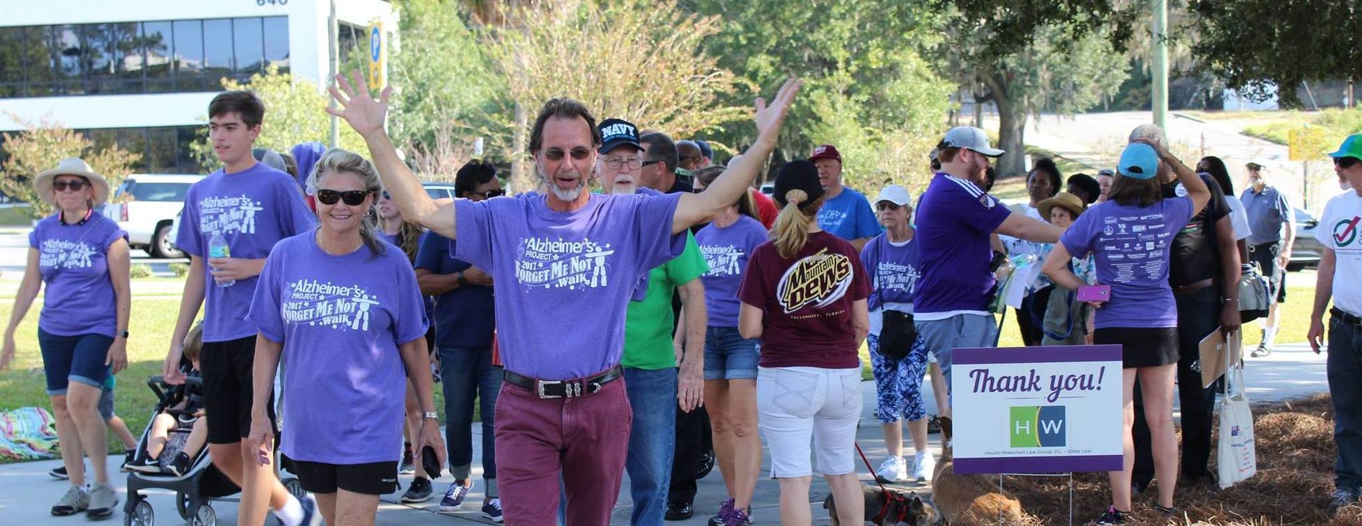 Alzheimers Project Forget-Me-Not Walk & Cliff Hinkle Round to Remember